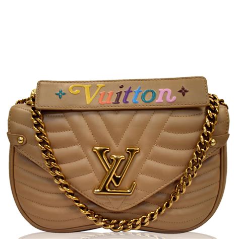 louis vuitton new wave mm chain bag|louis vuitton evening bag.